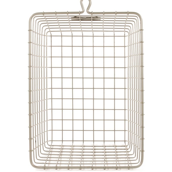 🔥 🤑⭐️✨10/$10 🔥 Spectrum Diversified Wire Storage Basket, Small, Satin Nickel - Picture 7 of 7